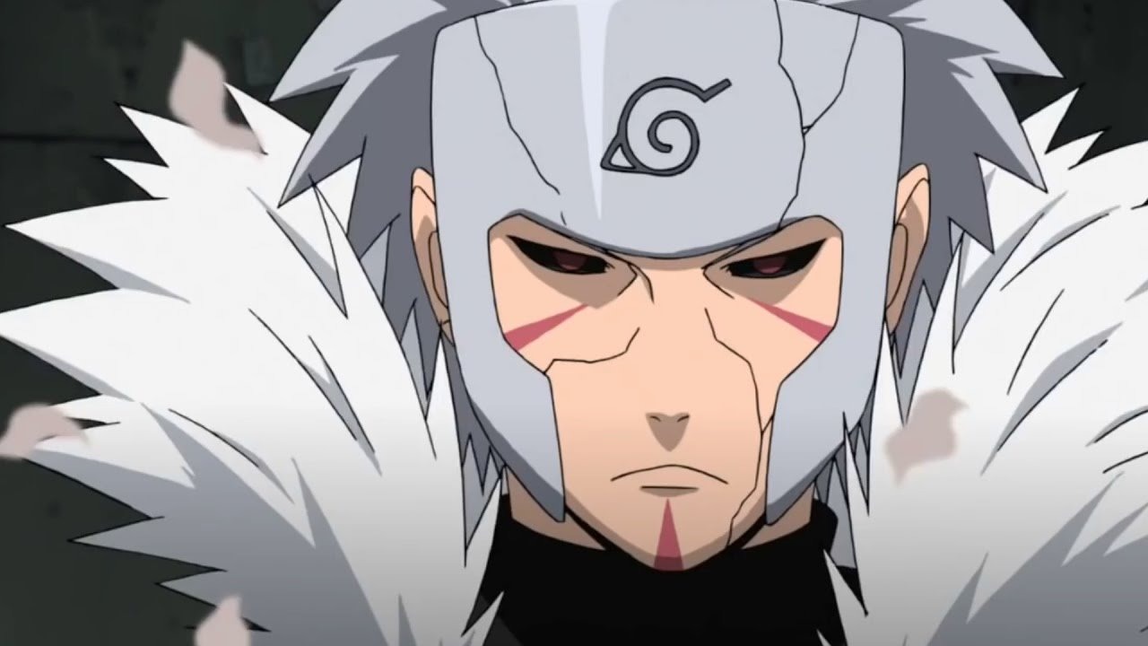 Este é o visual do Terceiro Hokage no auge da forma física em Naruto