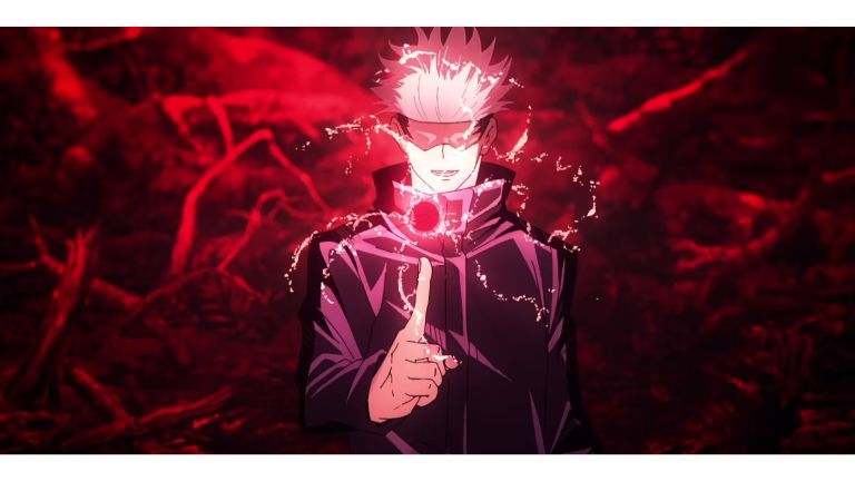 Azul e Vermelho - Satoru Gojo (Jujutsu Kaisen) - Novatroop 