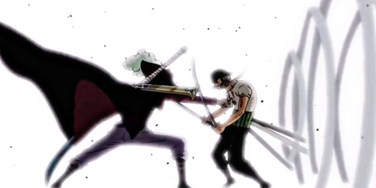 Zoro recebe sua última espada que supera a Yoru de Mihawk - One Piece -  BiliBili