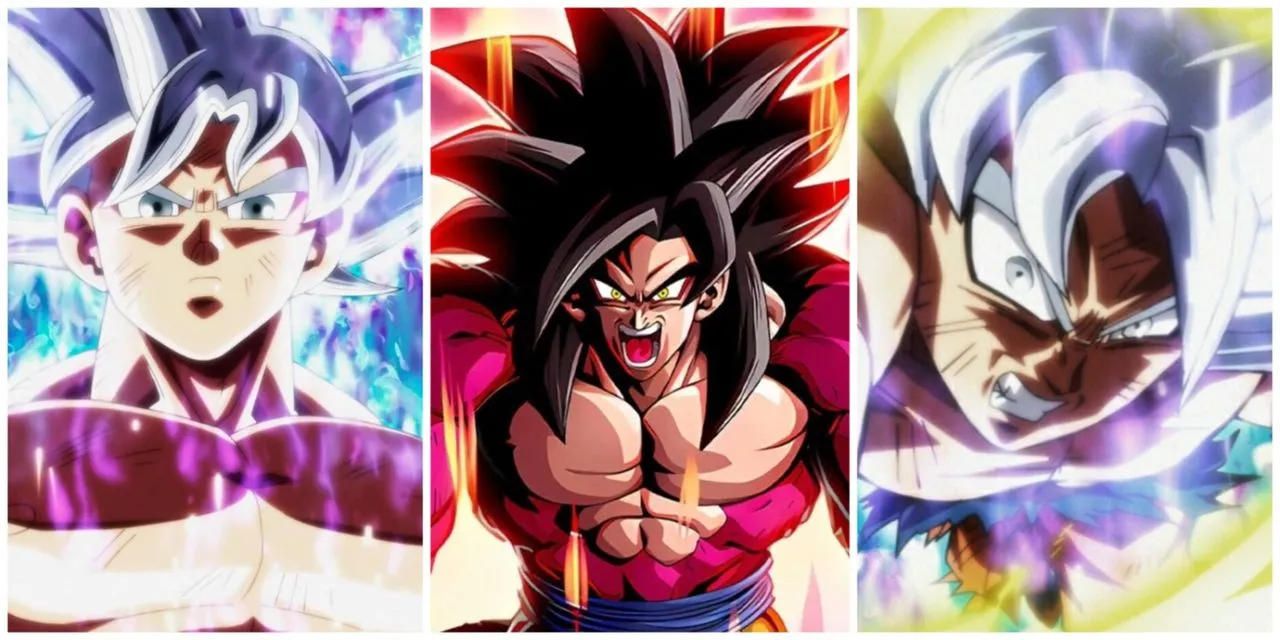 Goku Instinto Superior no 4° aniversário?, imagem do goku instinto