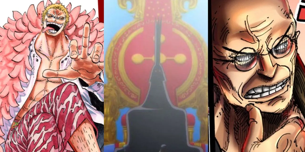 A cada capítulo, os dragões celestiais de #OnePiece conseguem