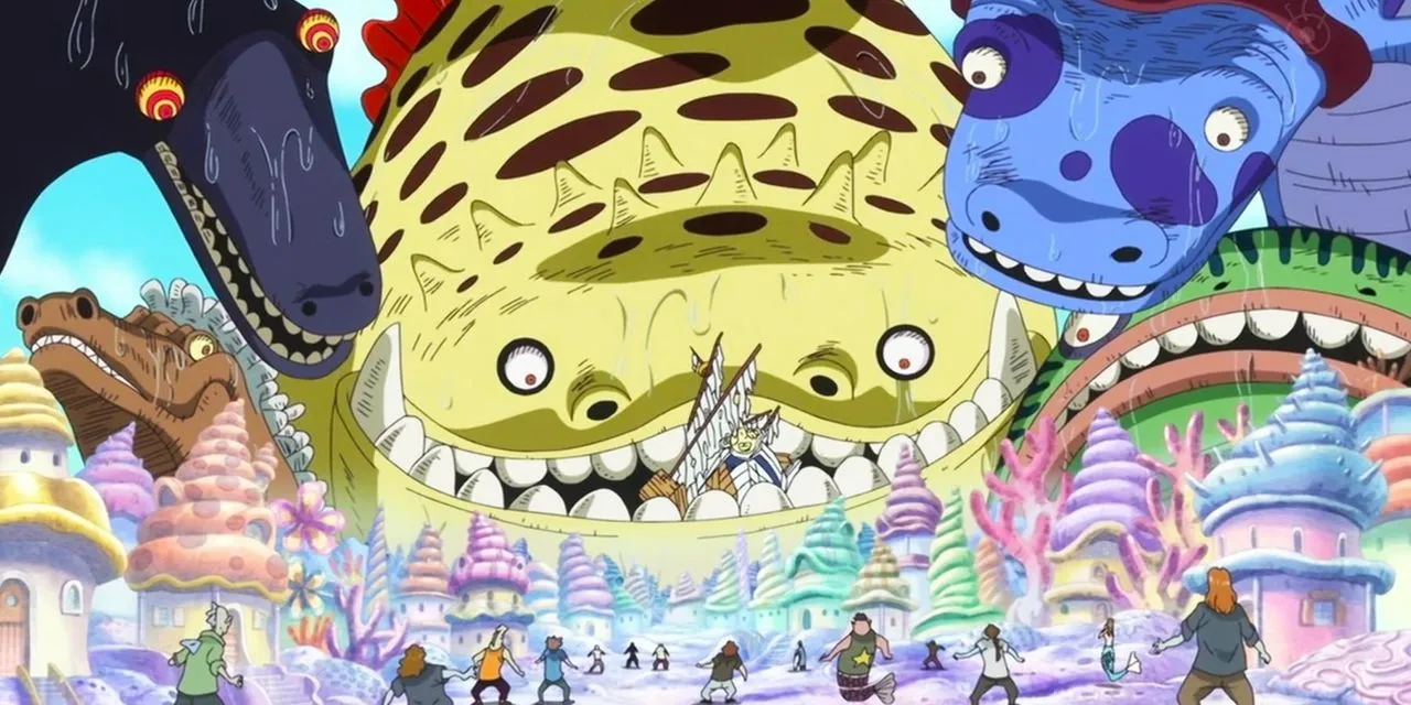 03 ANIMAIS SUPERIORES AOS REIS DOS MARES #onepiecebr #anime