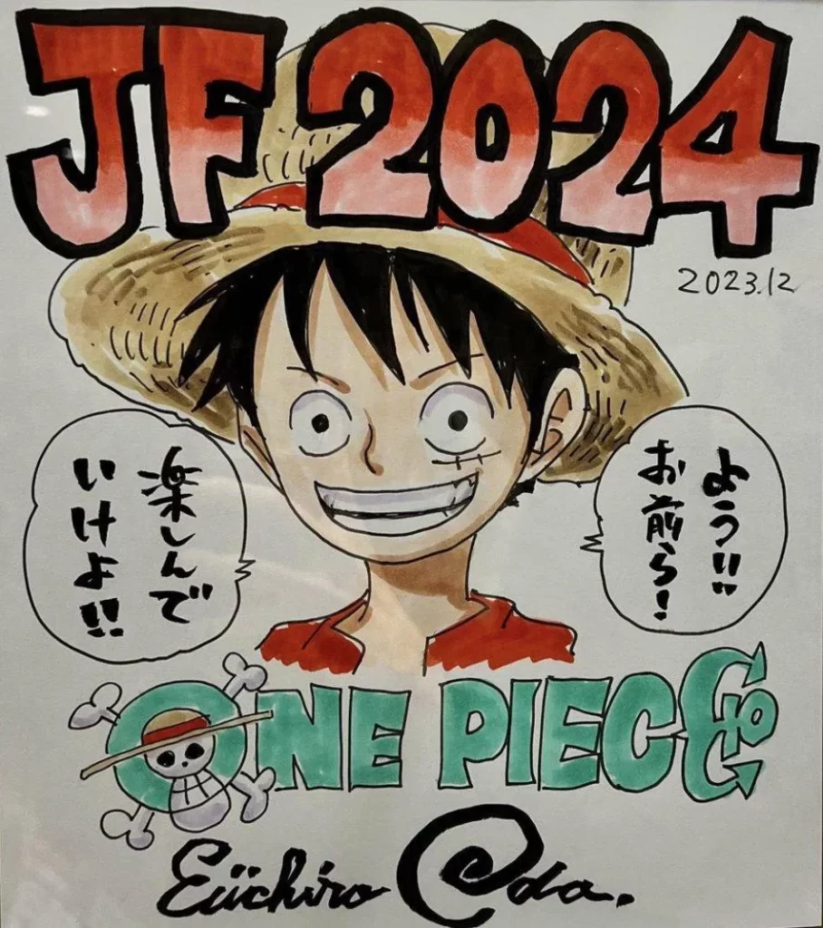 One Piece – Eiichiro Oda divulga nova arte em celebração ao live