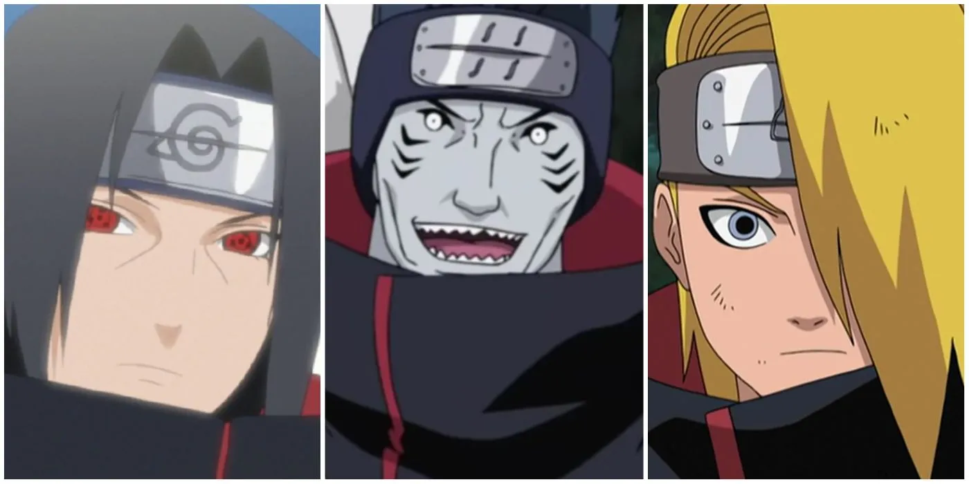 Quem é o único membro da Akatsuki que não se encontrou com o Naruto?