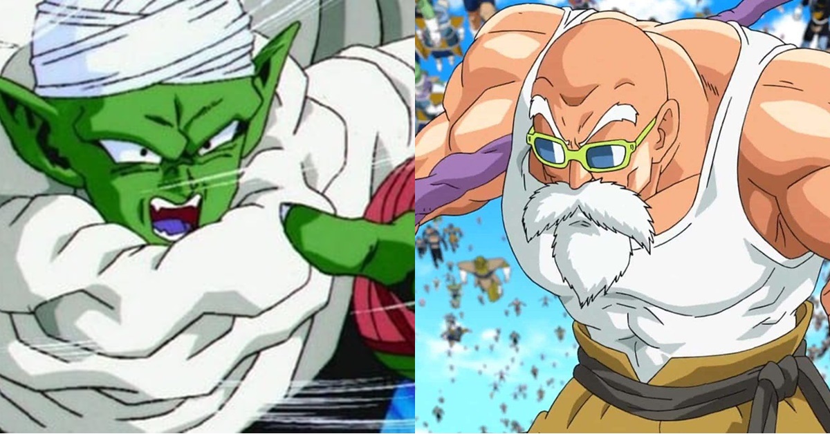 Arte de fã mostra a poderosa fusão de Piccolo e Mestre Kame de Dragon Ball Z